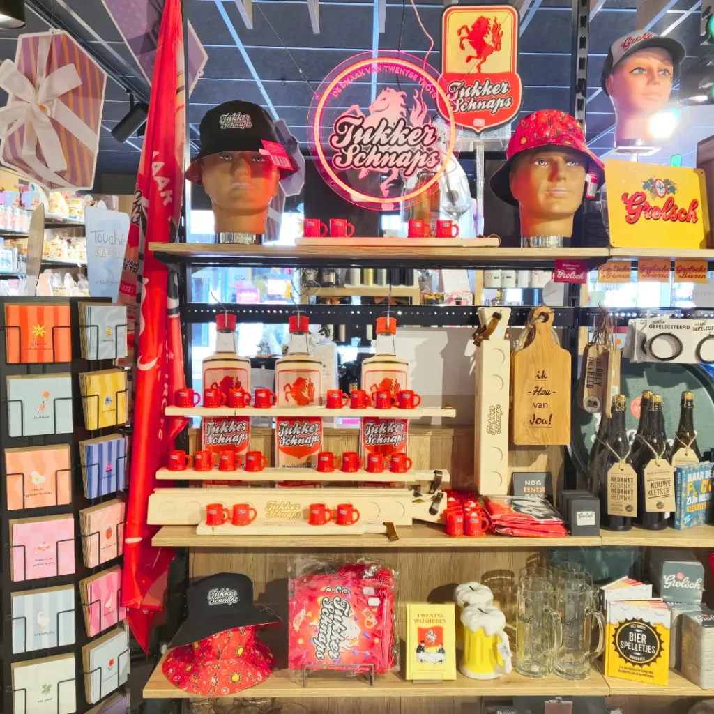 Tukker Schnaps merchandise winkel