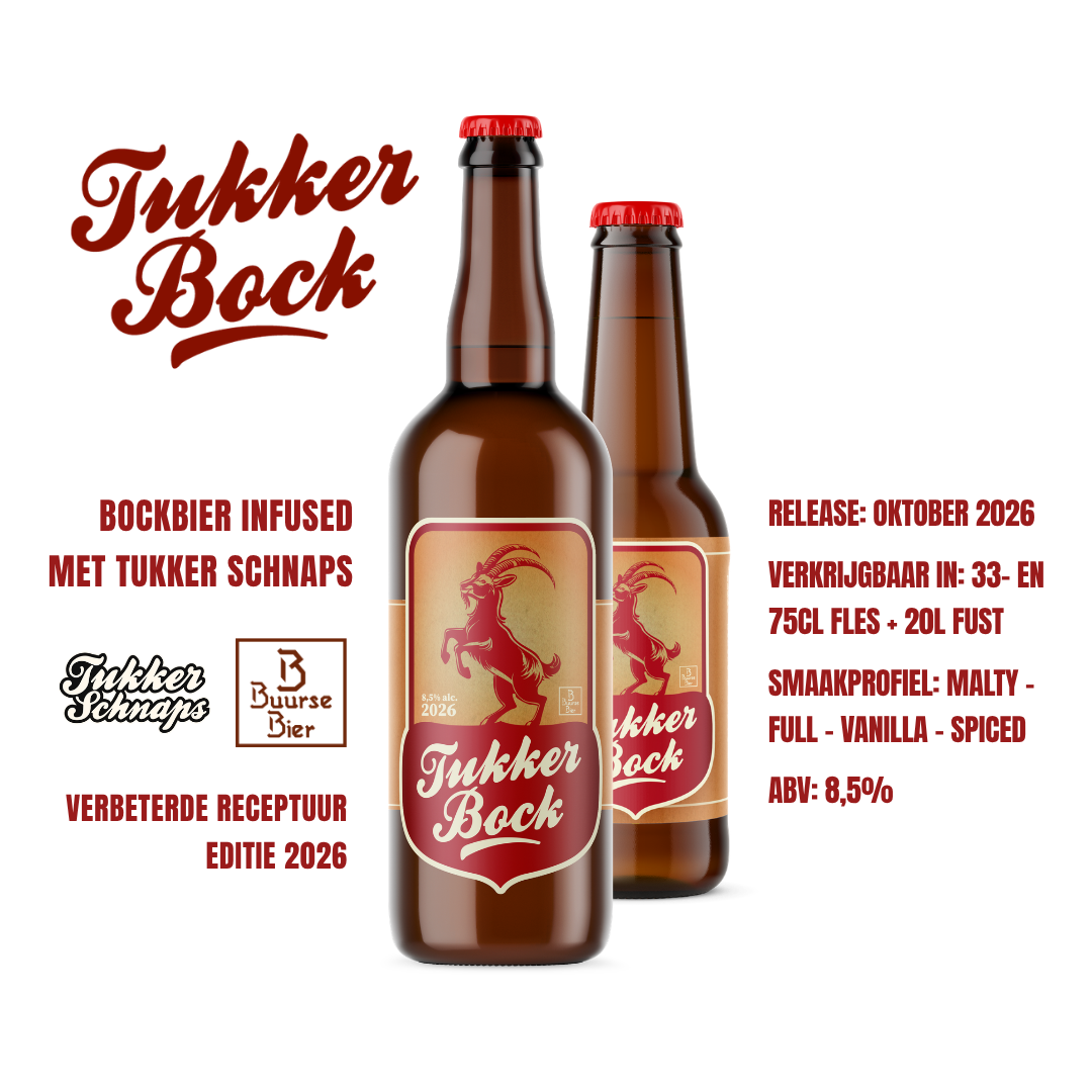 Tukker Bock 2026 – bockbier infused met Tukker Schnaps